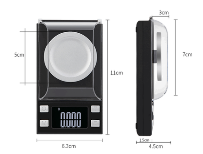 50g Precision Miniature Electronic Scale 0.001g accuracy