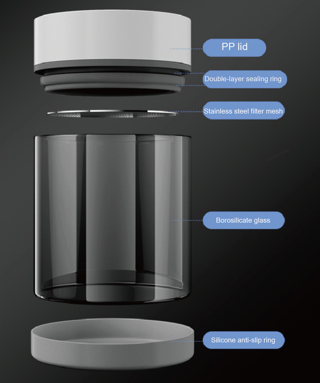 Electric Vacuum Glass Sealing Jar for Mushroom Storage Fresh Box
