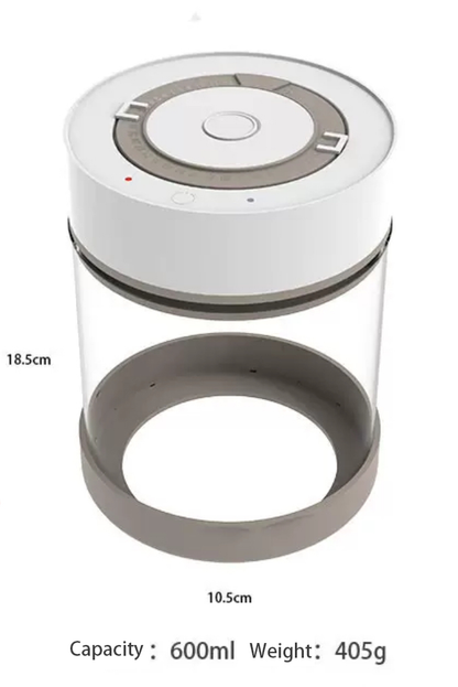 Electric Vacuum Glass Sealing Jar for Mushroom Storage Fresh Box