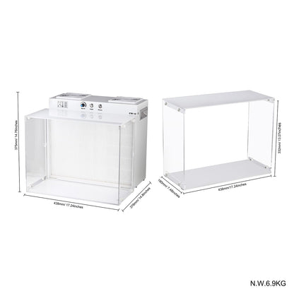 Autoshroomer Filtration Laminar Flow Hood H14 HEPA for ISO Class 5 Cleanlines